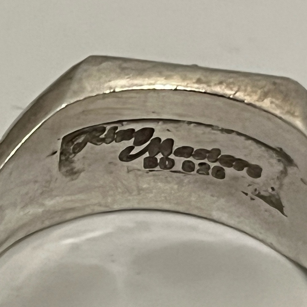 Ctr Sterling Silver Ctr Ring By Ring Masters - image 5